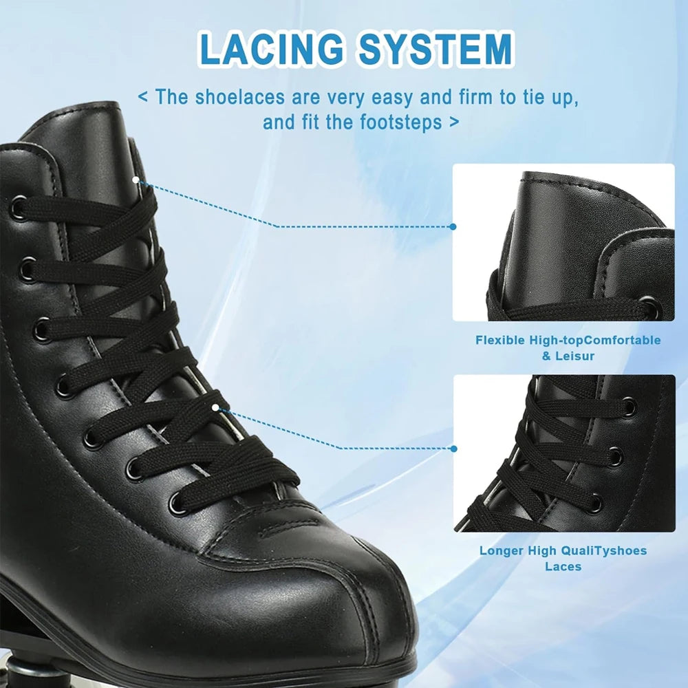 Women Double Row Roller Skates
