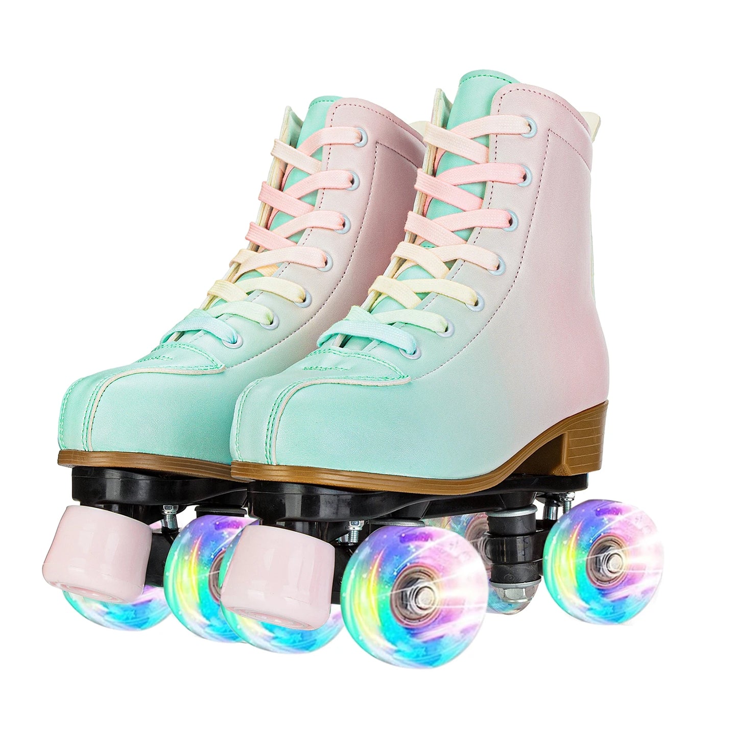 Flash Double Row Roller Skates