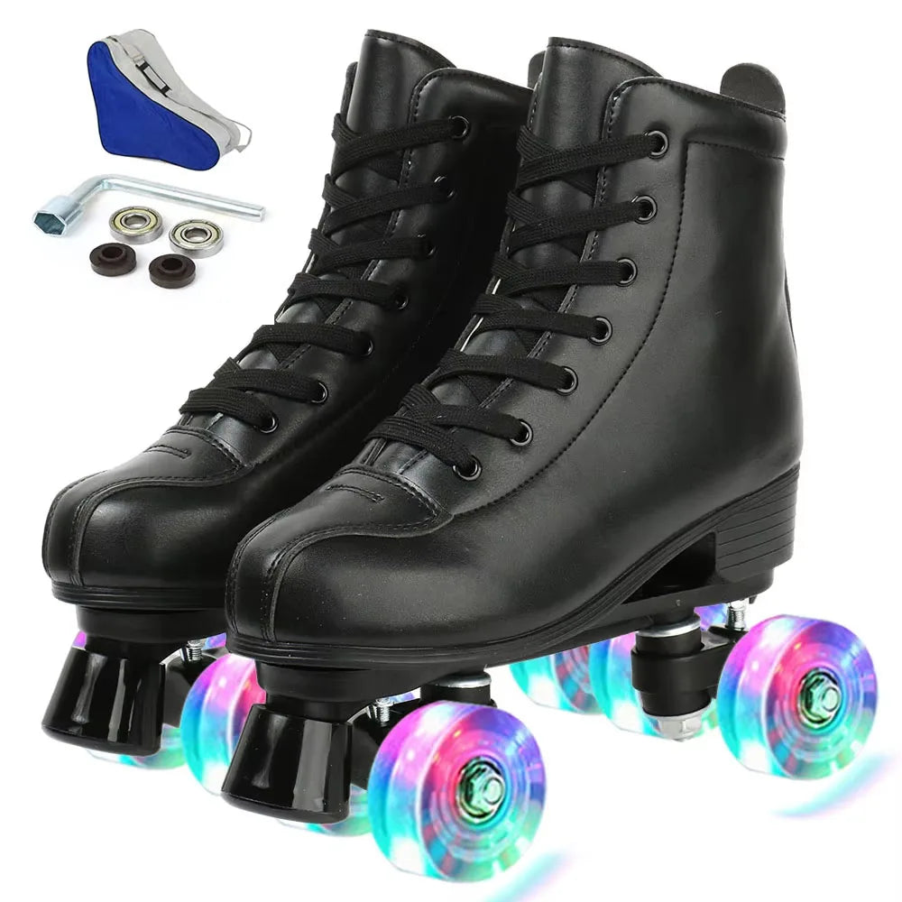 Women Double Row Roller Skates